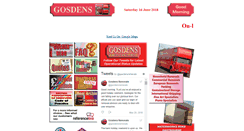 Desktop Screenshot of gosdensremovals.co.uk